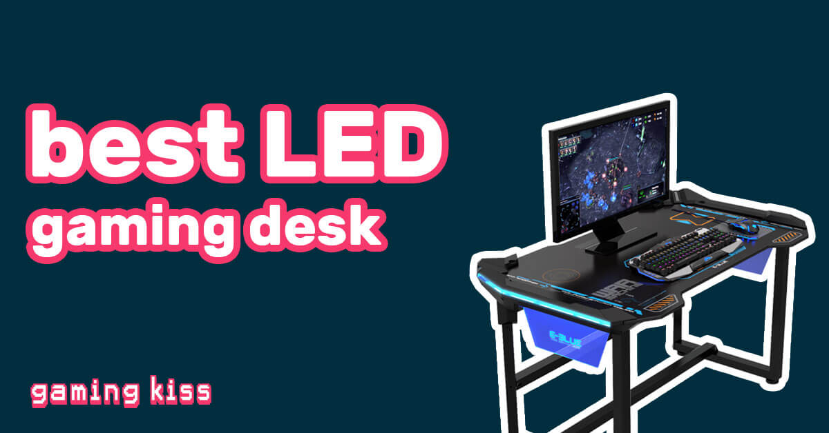 best LED gaming desk